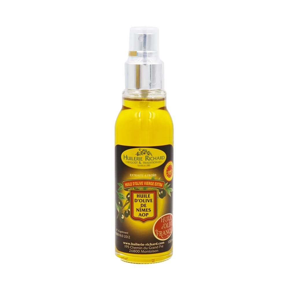 Spray huile d'olive vierge extra de Nîmes AOP - Moulin des Pénitents