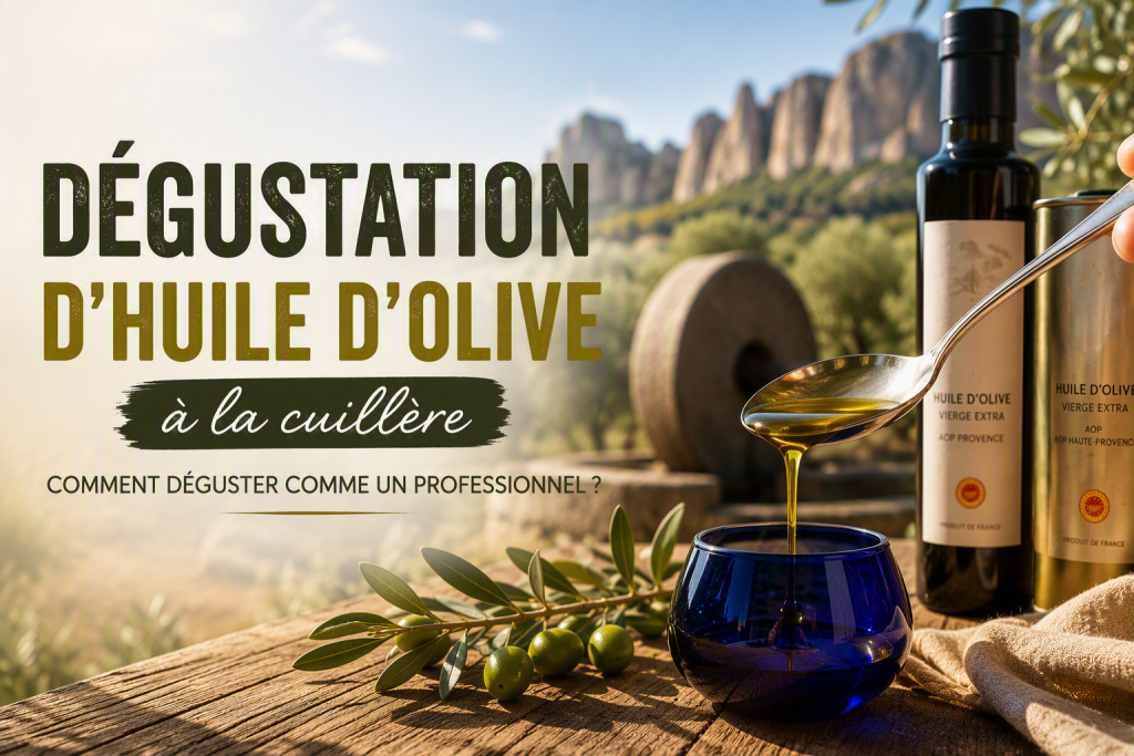 degustation huile dolive
